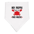 thumbnail image 1 of Inktastic My Pappy Loves Me Baby Bandana Bib, 1 of 4