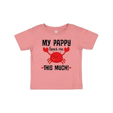 Inktastic My Pappy Loves Me Boys or Girls Baby T-Shirt