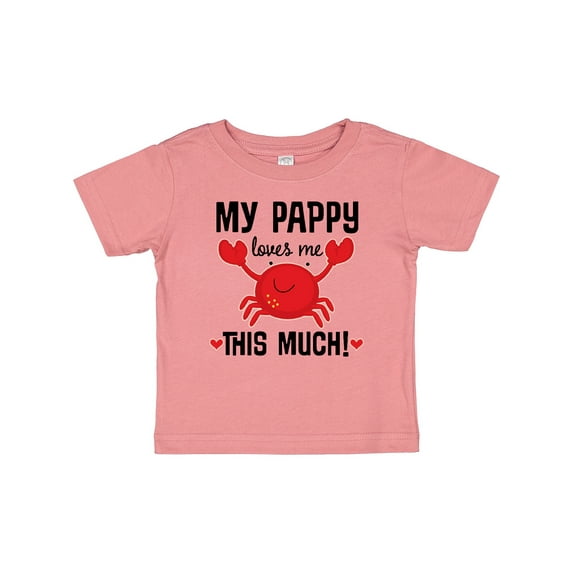 Inktastic My Pappy Loves Me Boys or Girls Baby T-Shirt