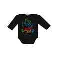 thumbnail image 1 of Inktastic My Pappy Loves Me Boys or Girls Long Sleeve Baby Bodysuit, 1 of 5