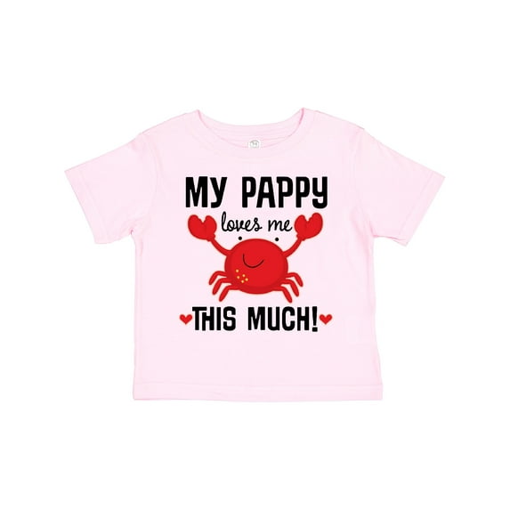Inktastic My Pappy Loves Me Boys or Girls Toddler T-Shirt