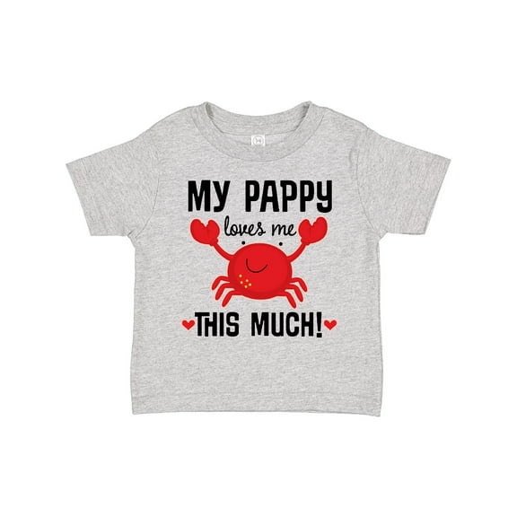 Inktastic My Pappy Loves Me Boys or Girls Toddler T-Shirt