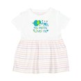 thumbnail image 1 of Inktastic My Pappy Loves Me Cute Elephants Girls Baby Dress, 1 of 5