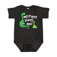 thumbnail image 1 of Inktastic My Pappy Loves Me Grandchild Boys Baby Bodysuit, 1 of 5