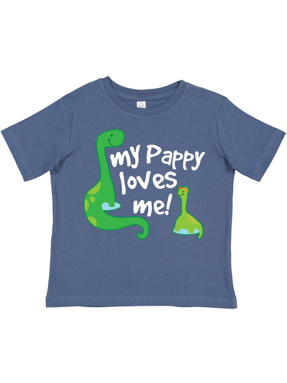 My Pappy Loves Me Grandchild Boys Toddler T-Shirt