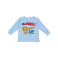 thumbnail image 1 of Inktastic My Pappy Loves Me Grandson Lion Boys Long Sleeve Toddler T-Shirt, 1 of 5