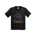 thumbnail image 1 of Inktastic My Pappy Loves Me Youth T-Shirt, 1 of 5