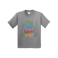 thumbnail image 1 of Inktastic My Pappy Loves Me Youth T-Shirt, 1 of 5