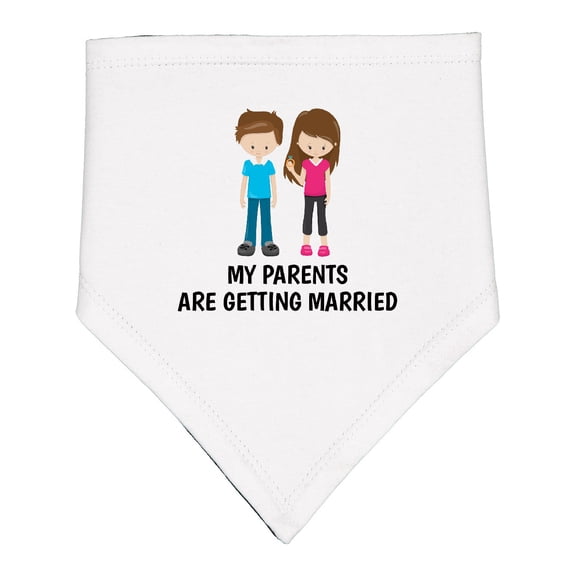 Inktastic My Parents Are Getting Married Baby Bandana Bib