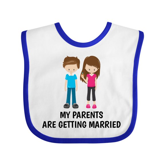 Inktastic My Parents Are Getting Married Boys or Girls Baby Bib