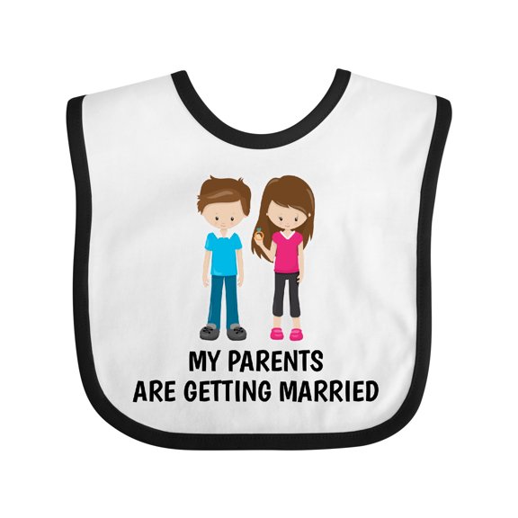 Inktastic My Parents Are Getting Married Boys or Girls Baby Bib