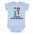 thumbnail image 1 of Inktastic My Parents Are Getting Married Boys or Girls Baby Bodysuit, 1 of 5