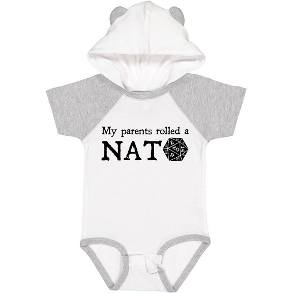 Inktastic My Parents Rolled a Nat 20 Boys or Girls Baby Bodysuit