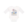 thumbnail image 1 of Inktastic My Paw Paw Loves me to the Moon and Back Elephant Family Boys or Girls Long Sleeve Baby Bodysuit, 1 of 5