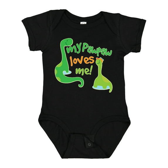 Inktastic My Pawpaw Loves Me Boys Baby Bodysuit