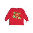 thumbnail image 1 of Inktastic My PawPaw Loves Me Boys Long Sleeve Toddler T-Shirt, 1 of 5