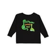 thumbnail image 1 of Inktastic My PawPaw Loves Me Boys Long Sleeve Toddler T-Shirt, 1 of 5