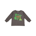thumbnail image 1 of Inktastic My PawPaw Loves Me Boys Long Sleeve Toddler T-Shirt, 1 of 5