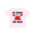 thumbnail image 1 of Inktastic My PawPaw Loves Me Boys or Girls Toddler T-Shirt, 1 of 5