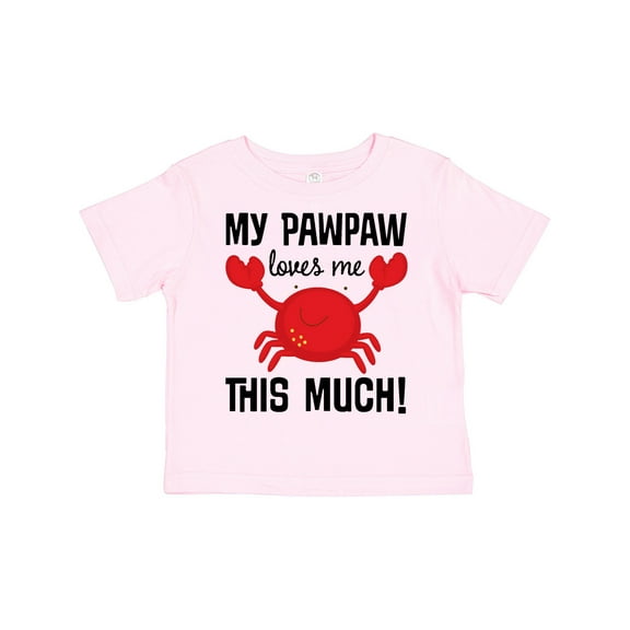 Inktastic My PawPaw Loves Me Boys or Girls Toddler T-Shirt