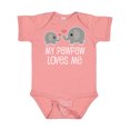 thumbnail image 1 of Inktastic My Pawpaw Loves Me Boys or Girls Baby Bodysuit, 1 of 5