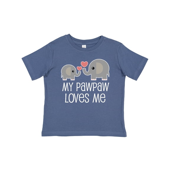 Inktastic My Pawpaw Loves Me Boys or Girls Baby T-Shirt