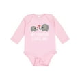 thumbnail image 1 of Inktastic My Pawpaw Loves Me Boys or Girls Long Sleeve Baby Bodysuit, 1 of 5