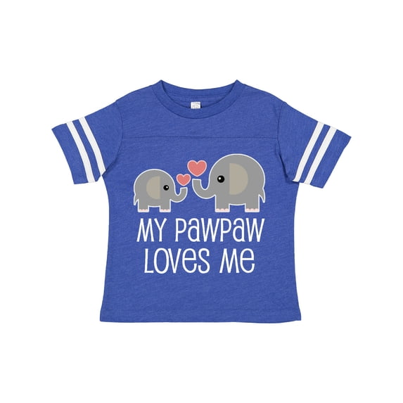 Inktastic My Pawpaw Loves Me Boys or Girls Toddler T-Shirt