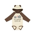 thumbnail image 1 of Inktastic My Pawpaw Loves Me Grandchild Boys or Girls Long Sleeve Baby Bodysuit, 1 of 5