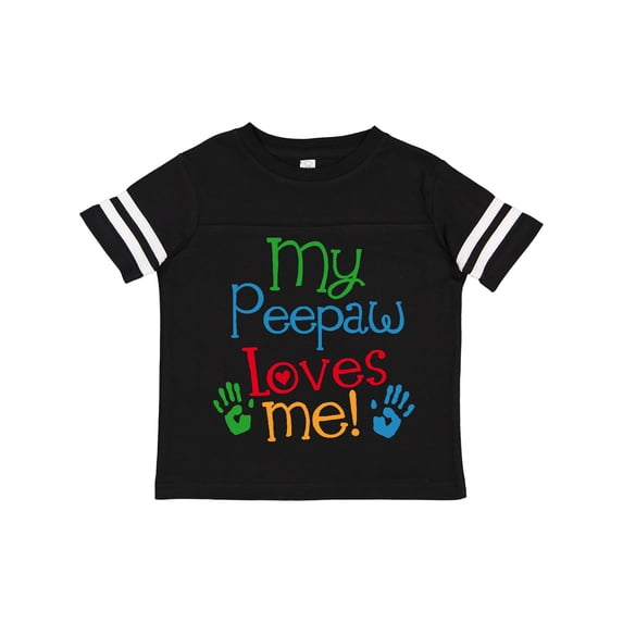 Inktastic My Peepaw Loves Me Boys or Girls Toddler T-Shirt