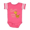 thumbnail image 1 of Inktastic My Peepaw Loves Me Cute Giraffe Boys or Girls Baby Bodysuit, 1 of 5