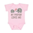 thumbnail image 1 of Inktastic My Peepaw Loves Me Grandchild Boys or Girls Baby Bodysuit, 1 of 5