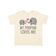 thumbnail image 1 of Inktastic My Peepaw Loves Me Grandchild Boys or Girls Toddler T-Shirt, 1 of 5