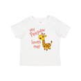 thumbnail image 1 of Inktastic My Peepaw Loves me- cute giraffe Boys or Girls Baby T-Shirt, 1 of 5