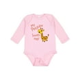 thumbnail image 1 of Inktastic My Peepaw Loves me- cute giraffe Boys or Girls Long Sleeve Baby Bodysuit, 1 of 5