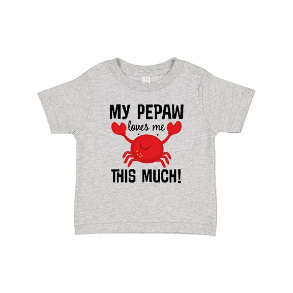 Inktastic My Pepaw Loves Me Grandchild Boys Baby T-Shirt