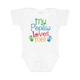thumbnail image 1 of Inktastic My Pepaw Loves Me Grandchild Boys or Girls Baby Bodysuit, 1 of 5