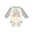 thumbnail image 1 of Inktastic My Pepaw Loves Me Grandchild Boys or Girls Long Sleeve Baby Bodysuit, 1 of 5