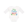 thumbnail image 1 of Inktastic My Pepaw Loves Me Grandchild Boys or Girls Long Sleeve Baby Bodysuit, 1 of 5