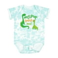 thumbnail image 1 of Inktastic My Pop Loves Me Dinosaur Boys Baby Bodysuit, 1 of 5
