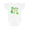 thumbnail image 1 of Inktastic My Pop Loves Me Dinosaur Boys Baby Bodysuit, 1 of 5
