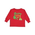 thumbnail image 1 of Inktastic My Pop Loves Me Dinosaur Boys Long Sleeve Toddler T-Shirt, 1 of 5