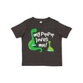 thumbnail image 1 of Inktastic My Pop Pop Loves Me Dinosaur Boys or Girls Toddler T-Shirt, 1 of 5