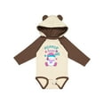 thumbnail image 1 of Inktastic My Pop Pop Loves Me- cute snow baby Boys or Girls Long Sleeve Baby Bodysuit, 1 of 5