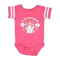 thumbnail image 1 of Inktastic My Pop Pop Loves Me with Cute Rainbow Unicorn Boys or Girls Baby Bodysuit, 1 of 5