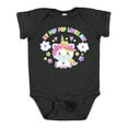 thumbnail image 1 of Inktastic My Pop Pop Loves Me with Cute Rainbow Unicorn Boys or Girls Baby Bodysuit, 1 of 5
