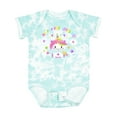thumbnail image 1 of Inktastic My Pop Pop Loves Me with Cute Rainbow Unicorn Boys or Girls Baby Bodysuit, 1 of 5