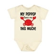 thumbnail image 1 of Inktastic My Poppop Loves Me Boys or Girls Baby Bodysuit, 1 of 5