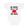 thumbnail image 1 of Inktastic My Poppop Loves Me Boys or Girls Baby Bodysuit, 1 of 5