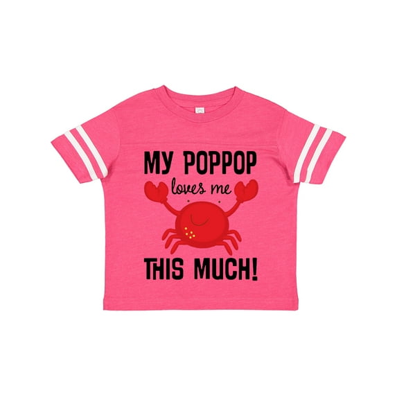 Inktastic My Poppop Loves Me Boys or Girls Toddler T-Shirt